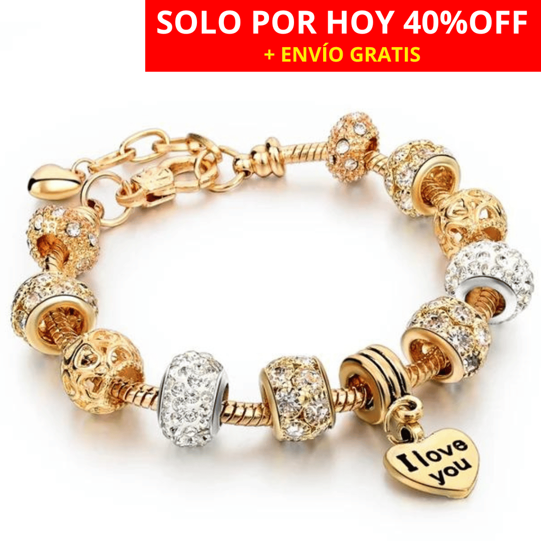 Pulsera Amor Dorada + ENVÍO GRATIS